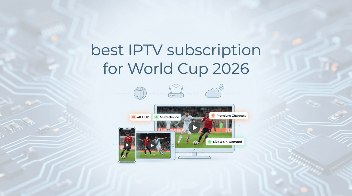 best IPTV subscription for World Cup 2026