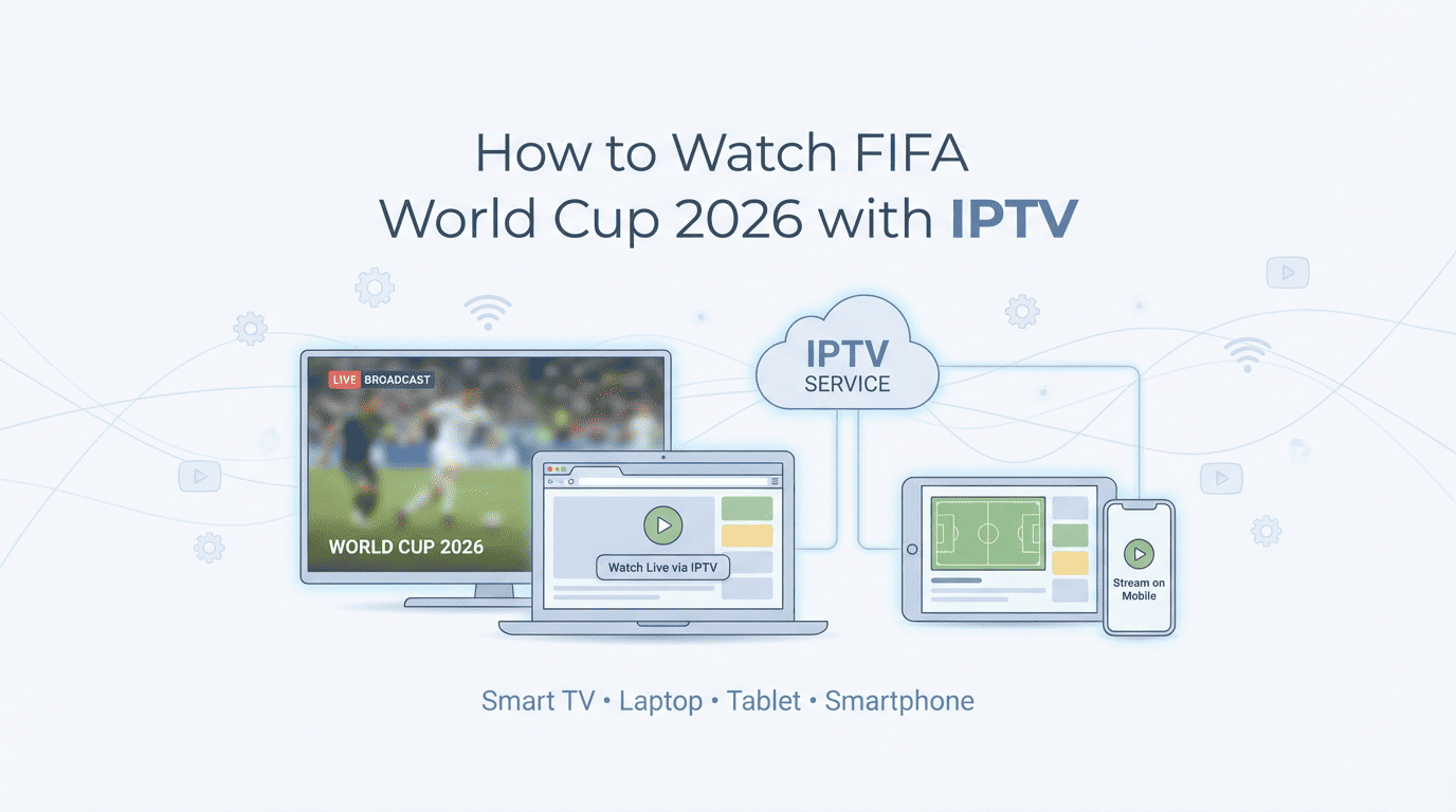 Watch FIFA World Cup 2026 with IPTV 